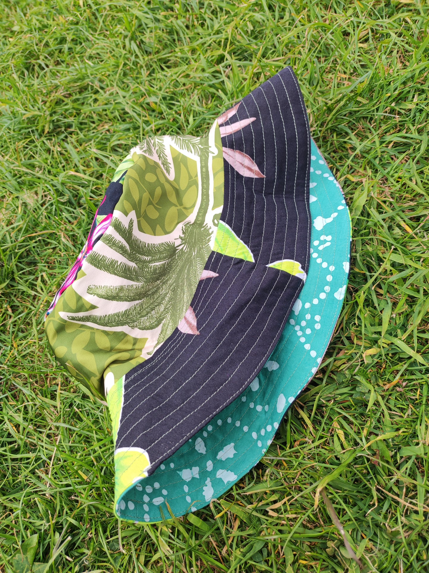 Green Reversible Bucket Hat