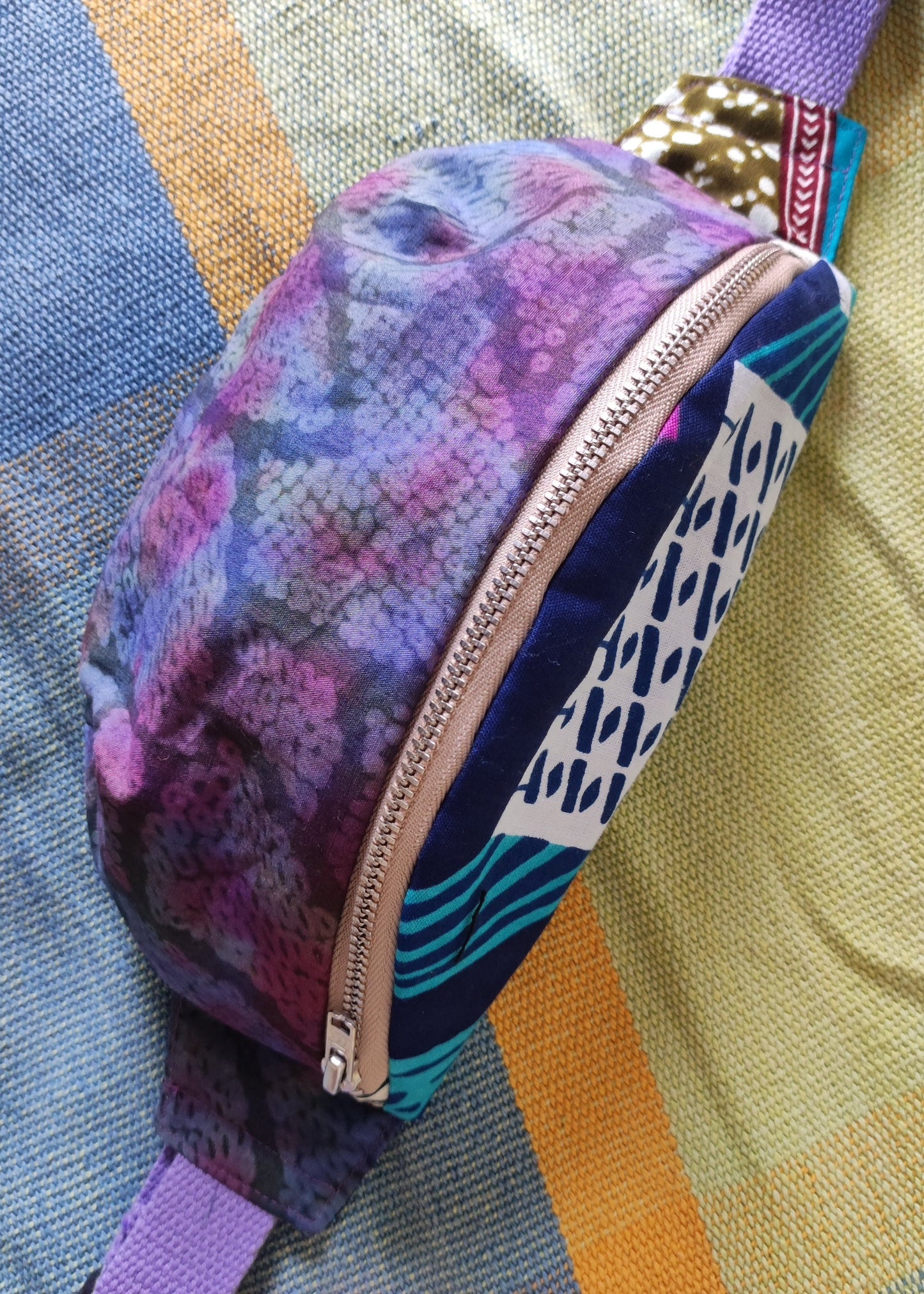 Fabric Scraps Bum Bag