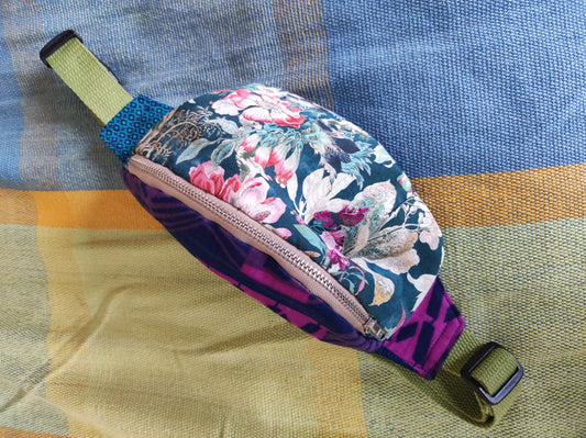 Fabric Scraps Bum Bag