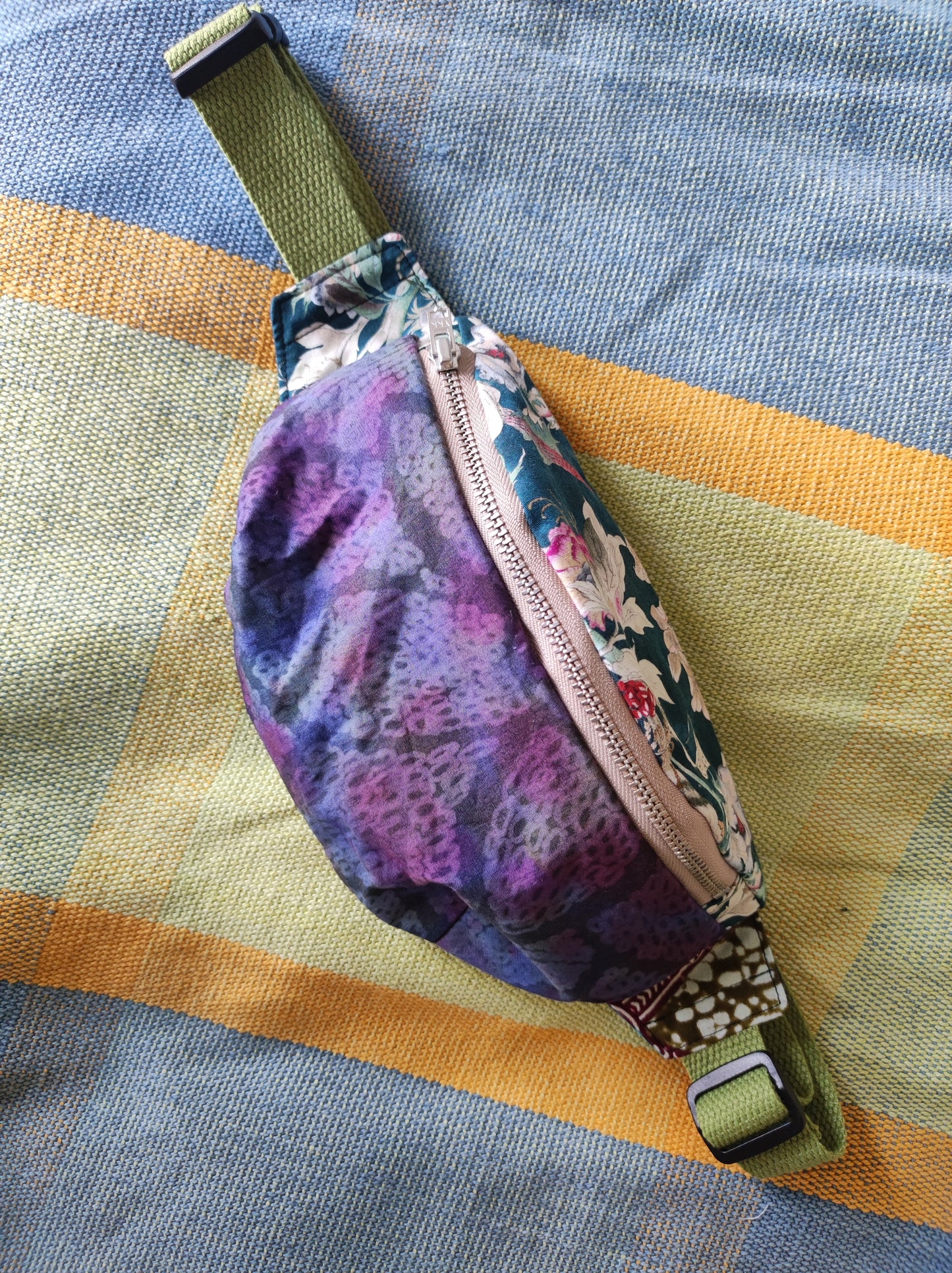 Fabric Scraps Bum Bag