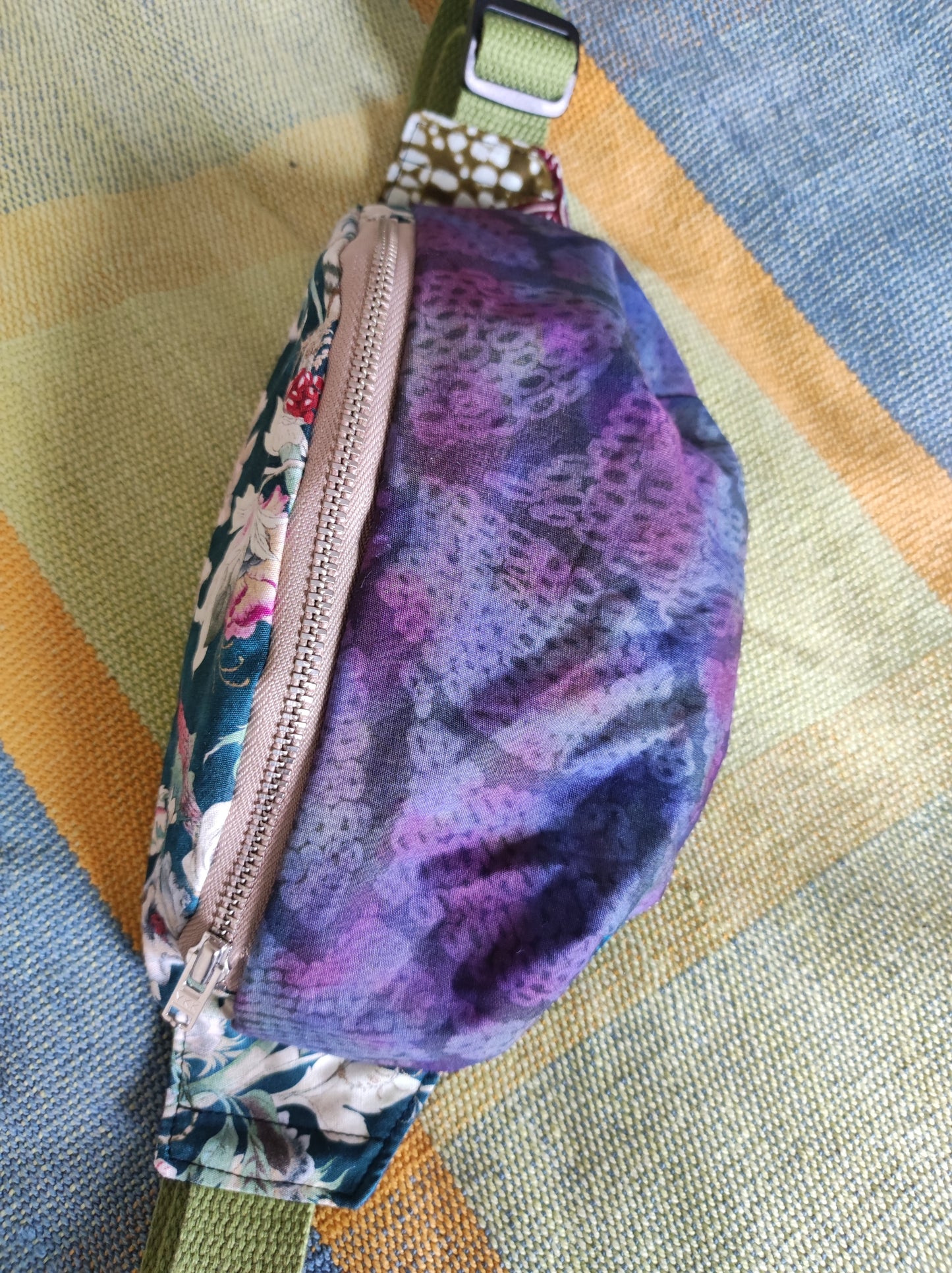 Fabric Scraps Bum Bag