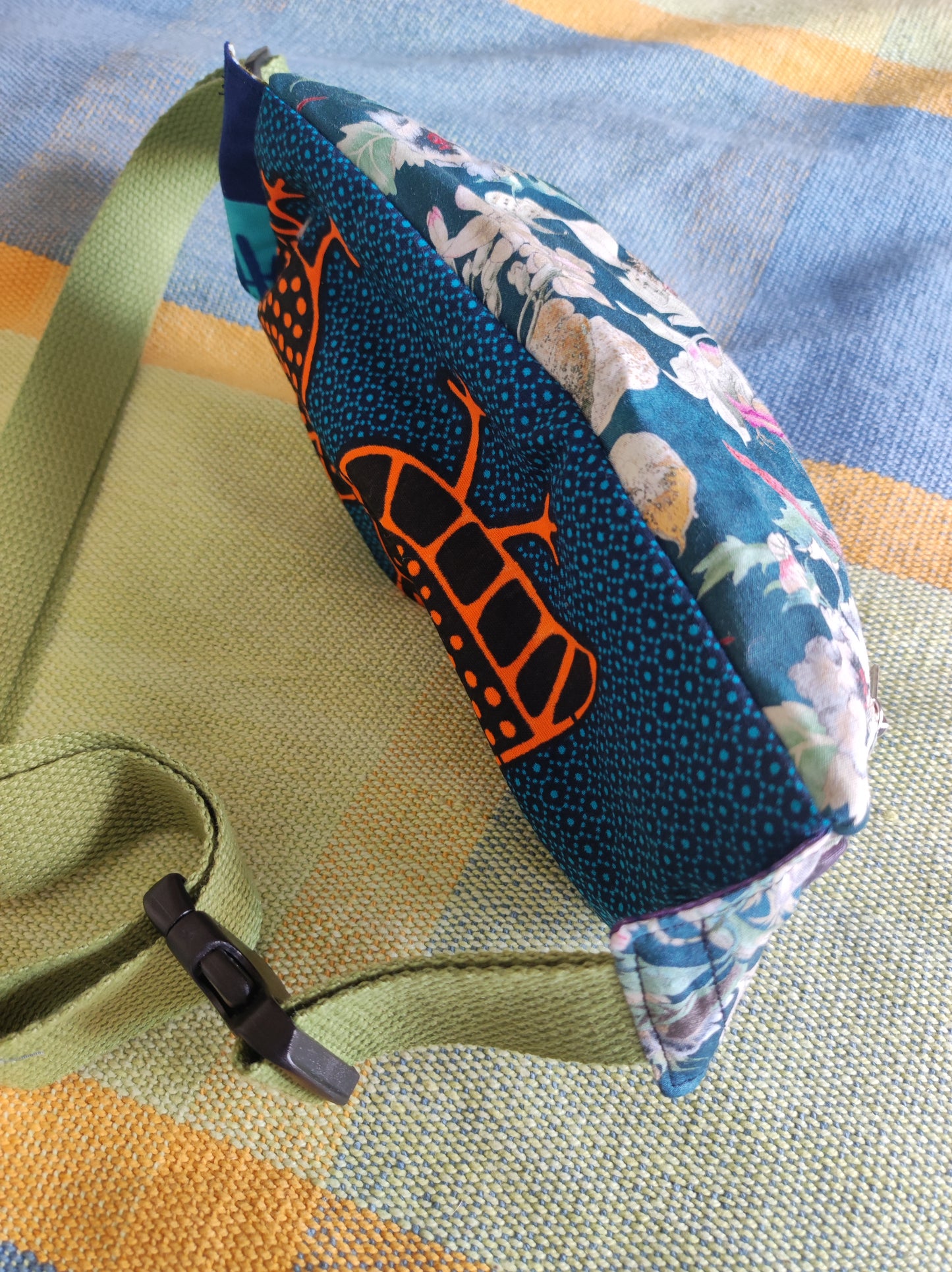 Fabric Scraps Bum Bag