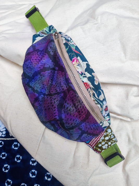 Fabric Scraps Bum Bag