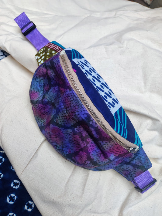 Fabric Scraps Bum Bag