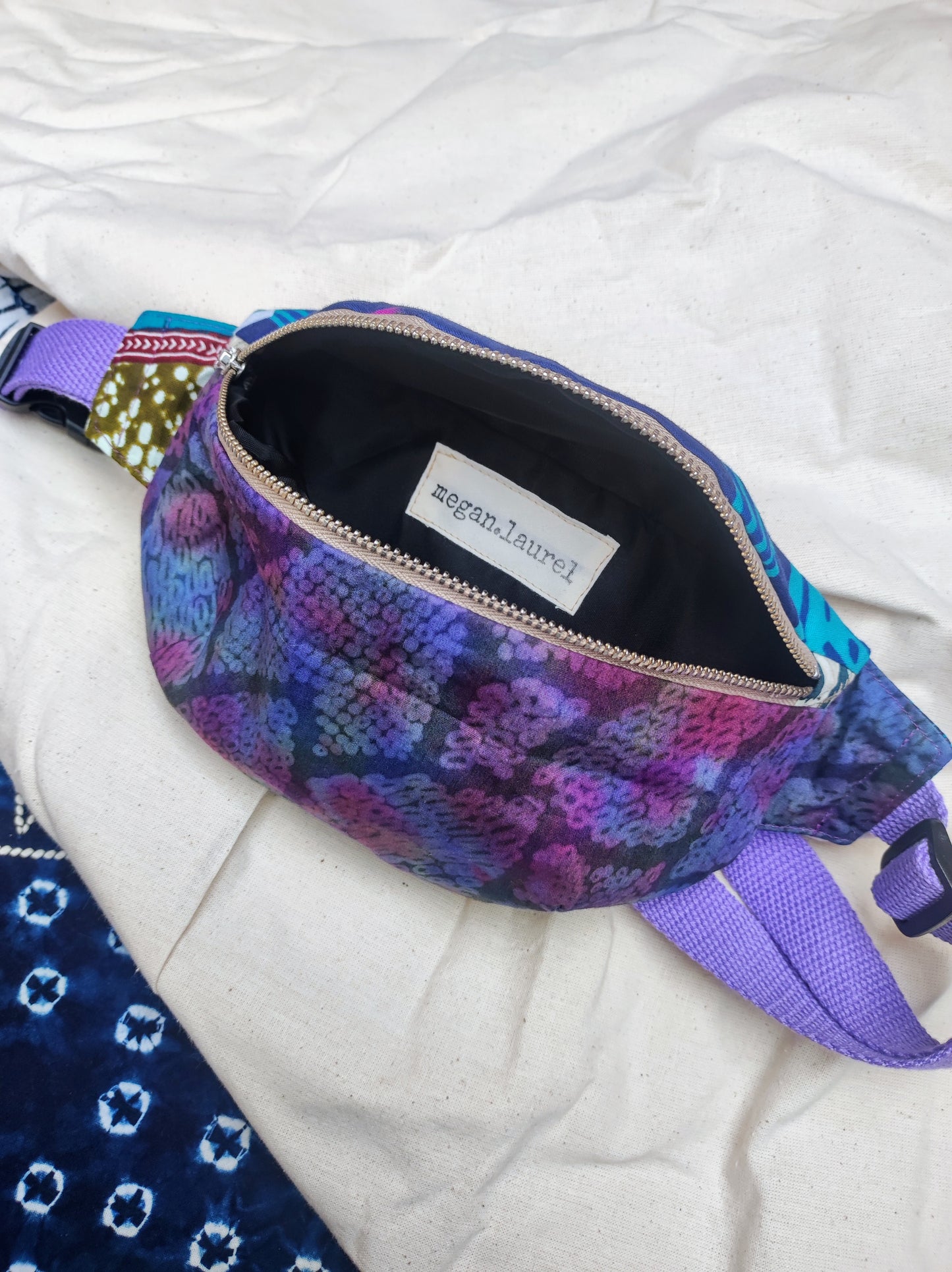 Fabric Scraps Bum Bag