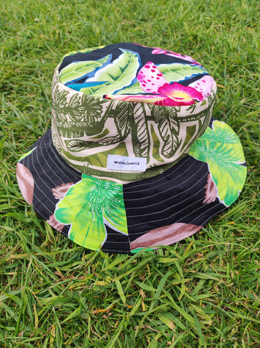 Green Reversible Bucket Hat